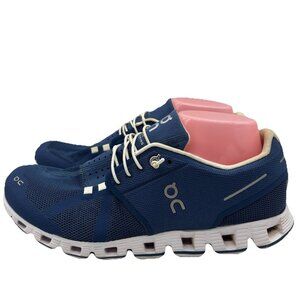 On Cloud 5 Blue Running Shoes Sneakers Women’s Size 10 Fitness Gym Walking